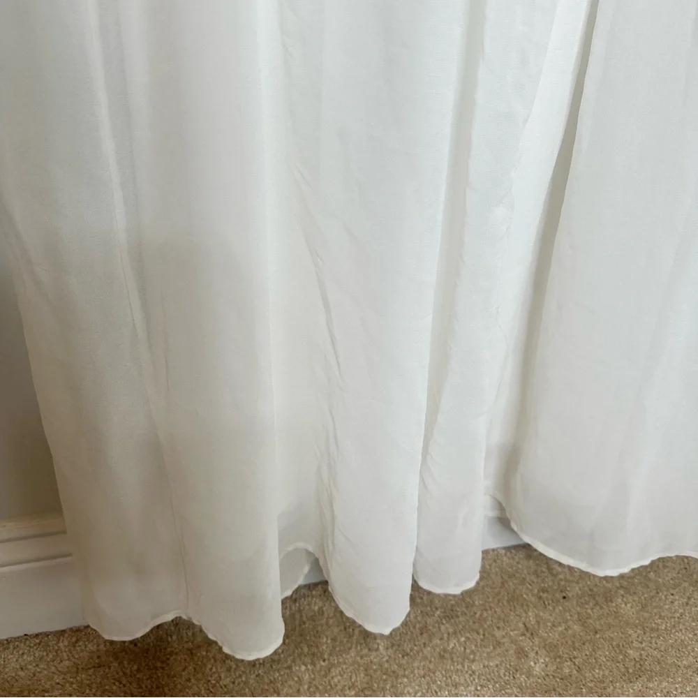 Lulus Awaken My Love White Long Sleeve Lace Maxi Dress - Picture 7 of 12